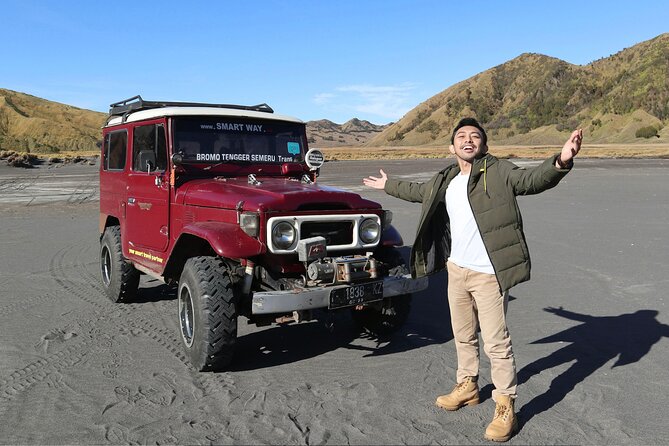 1 Day - Bromo Sunrise Romantic Breakfast // 00.30 - 13.00 - The crater and Poten Temple from 8 to 9:30 a.m.