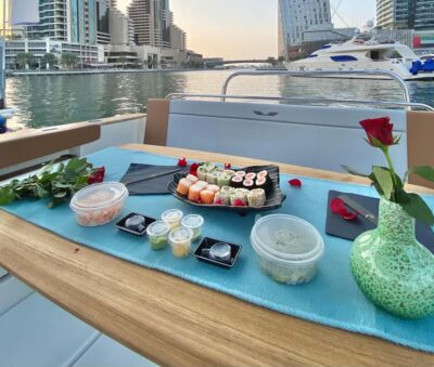 2-Hrs Private Romantic Sunset Cruise with Sushi and Drinks