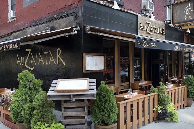 A New York Date Night Personalized Self-Guided App Tour - Dinner at Au Za’atar closes the evening