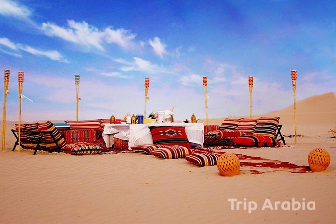 Abu Dhabi Private Desert Romantic Dune Dinner with Dune Bashing - Five things to know before booking