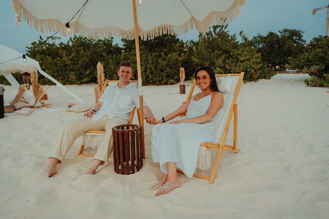 Aruba Romantic Sunset Photoshoot & Beach Picnic in Luxury Cabana - How the 30-minute photoshoot works