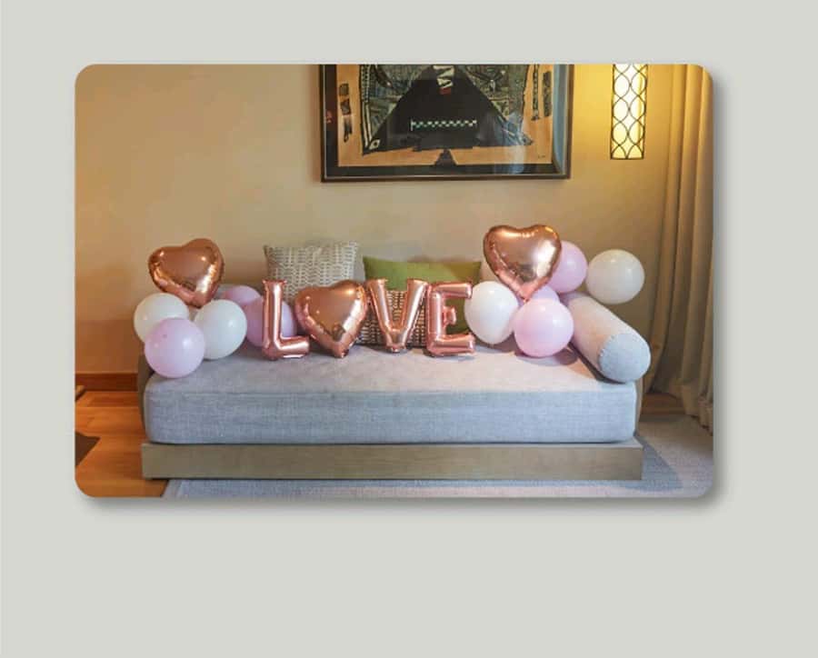 Bali: ROOM DECORATION FOR BIRTHDAY OR ANNIVERSARY OCCASION - Where the service covers in Bali