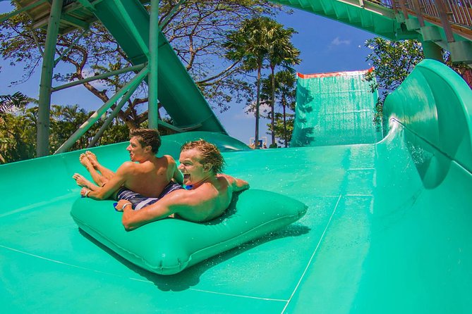 Bali Waterbom with 2 Hour Spa and Romantic Jimbaran Dinner - Waterbom Kuta gives the day its kick