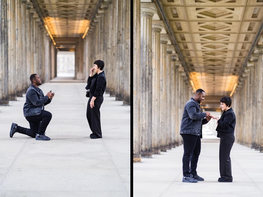 Berlin Love Story: Surprise Proposal Photography Session - Planning the secret moment with a local photographer