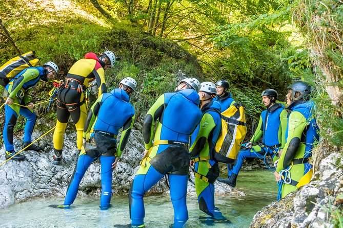 BOVEC CANYONING - Canyoning Tours For Couples - What the canyon section feels like