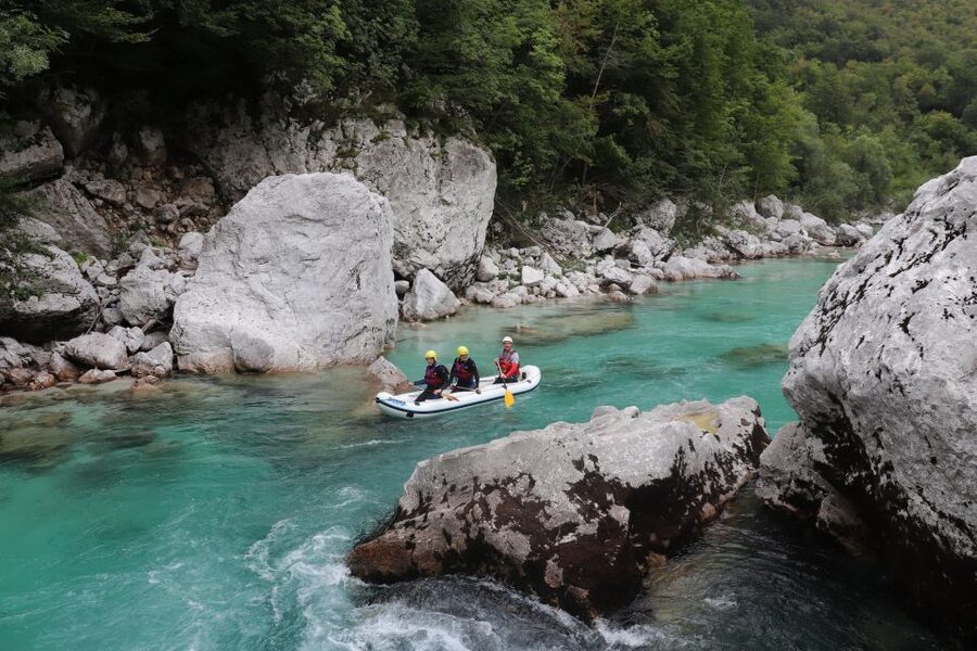 Bovec: Soča River Private Rafting Experience for Couples - A gradual start on the Soča