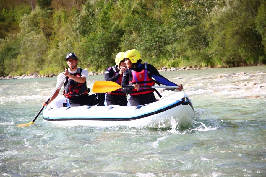 Bovec: Soča River Private Rafting Experience for Couples - Swimming in the emerald pools