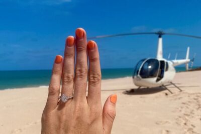 Broome: Romantic 45-Min Private Helicopter Flight & Beach Picnic