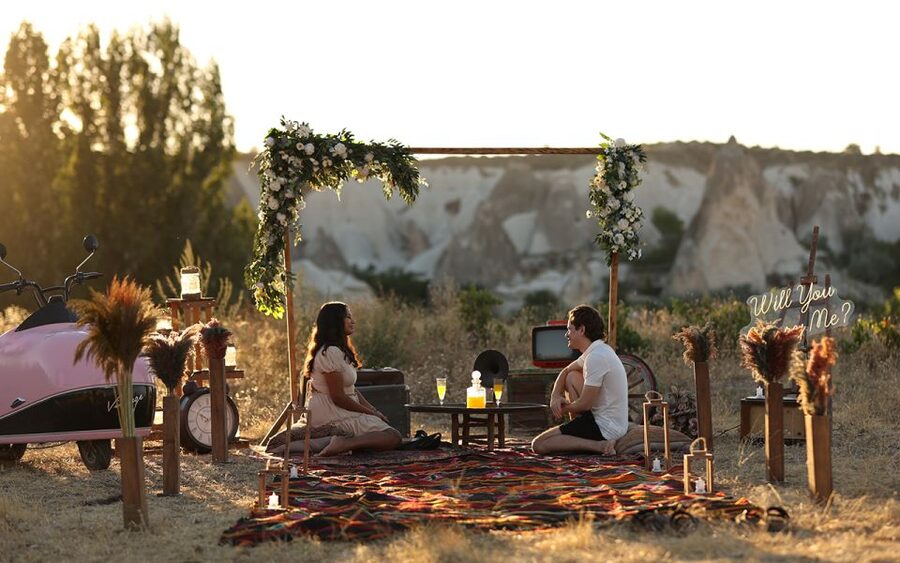 Cappadocia: Love Valley Proposal Service with Transfers - Key details at a glance