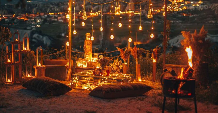 Cappadocia: Romantic Concept Dinner in the Valley - A private table with fairy chimneys for a backdrop
