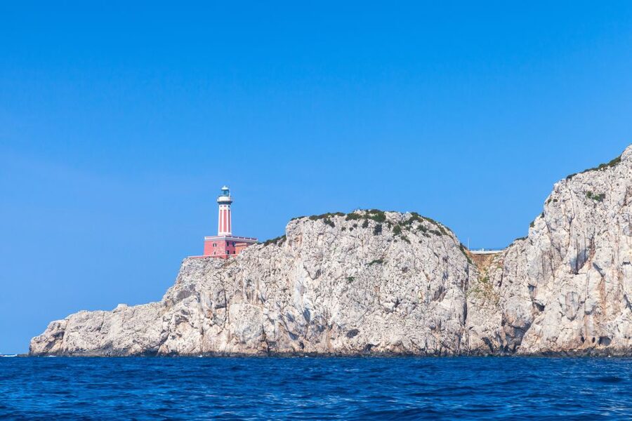 Capri: Private Island Boat Tour for Couples - Punta Carena Lighthouse and the southern coast