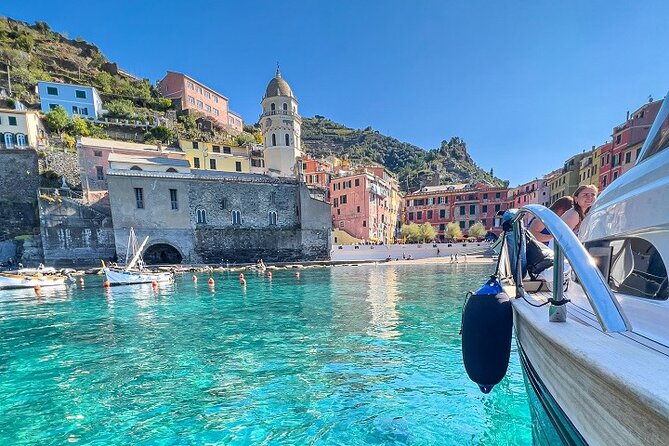 Cinque Terre Private Wedding Proposals on Boat - Coast-to-coast views of the five villages
