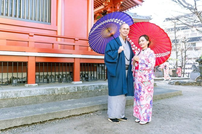 Couple Plan - Why Asakusa is the right setting for a kimono