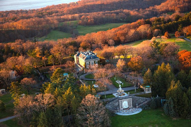 Couple's Private Hudson Valley Fall Foliage Helicopter Tour from Westchester - Sing Sing and West Point add a serious note