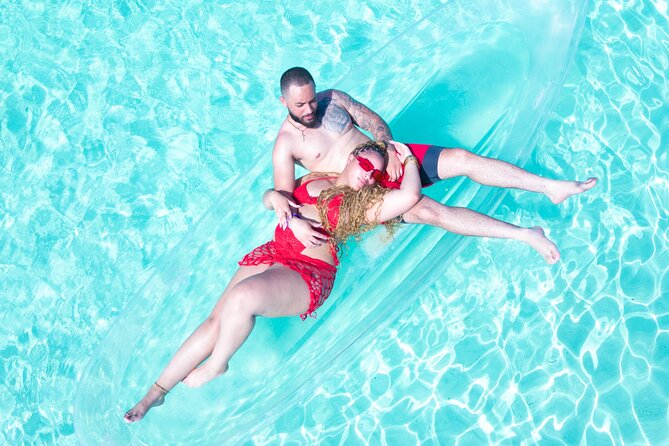 Couples Clear Kayak PhotoShoot Grand Turk Island - What this Grand Turk photo shoot is really offering