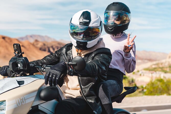 Couples Private Guided Red Rock Canyon Tour On A CanAm Trike - Safety, instruction, and the Can-Am Ryker