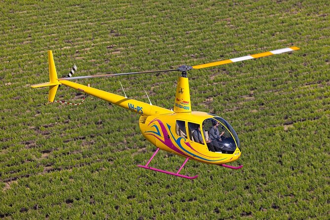 Couples Romantic Picnic - Arriving at Barossa Helicopters in Lyndoch