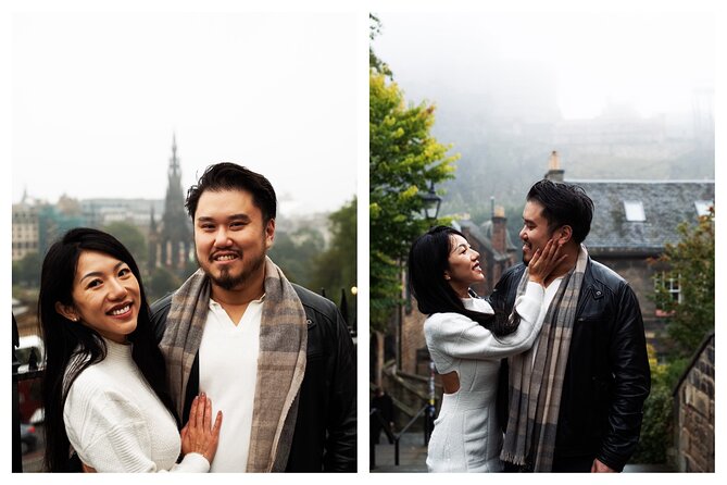 Edinburgh Photoshoot for Couples, Families & Solo Travellers - The gallery and image package