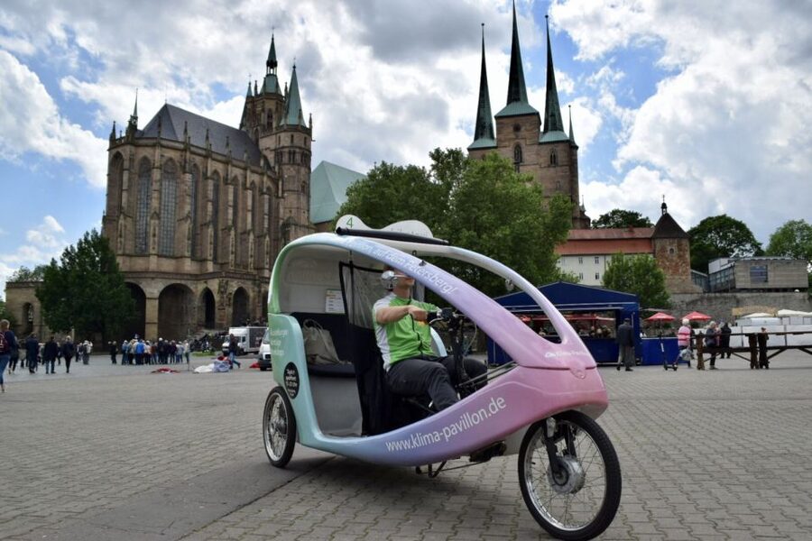 Erfurt: Romantic Rickshaw Tour For Two - What makes this Erfurt ride special