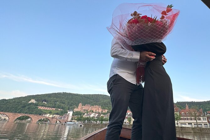 Exclusive private boat trip for couples in Heidelberg - The Neuenheimer Neckarwiese and Heidelberg’s Younger Side