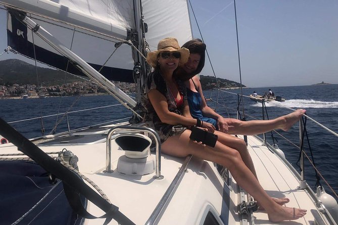 Experience Romantic Sunset Sailing on a modern 36ft (11m) sail yacht | Hvar - Finding the best sunset position
