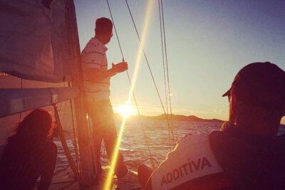 Experience Romantic Sunset Sailing on modern 36ft sail yacht from Zadar