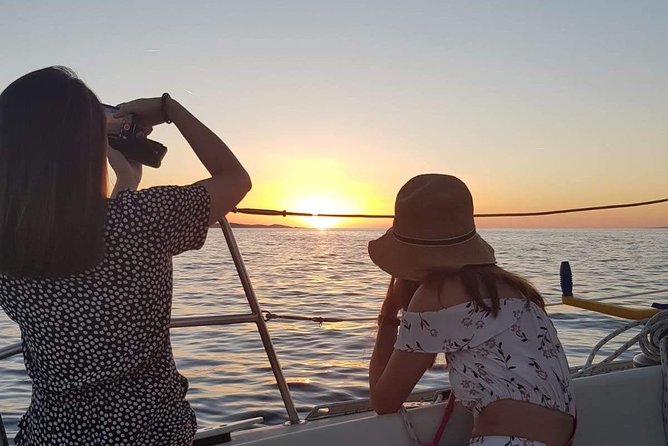 Experience Romantic Sunset Sailing on modern 36ft sail yacht from Zadar - Passing the University of Zadar