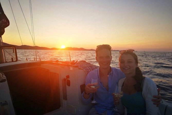 Experience Romantic Sunset Sailing on modern 36ft sail yacht from Zadar - The Monument to the Sun at day’s end