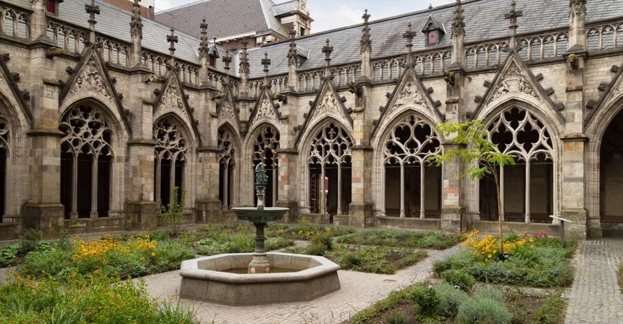 Explore Gems of Utrecht Walking Tour for Couples - Domplein and the outside view of Dom Tower