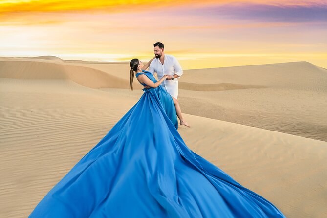 Flying Dress Photoshoot Dubai Solo, Couple and Group 3Hours - Key points to know before booking