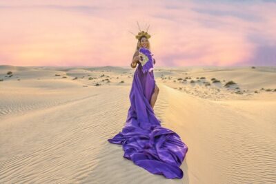 Flying Dress Photoshoot Dubai Solo, Couple and Group 3Hours