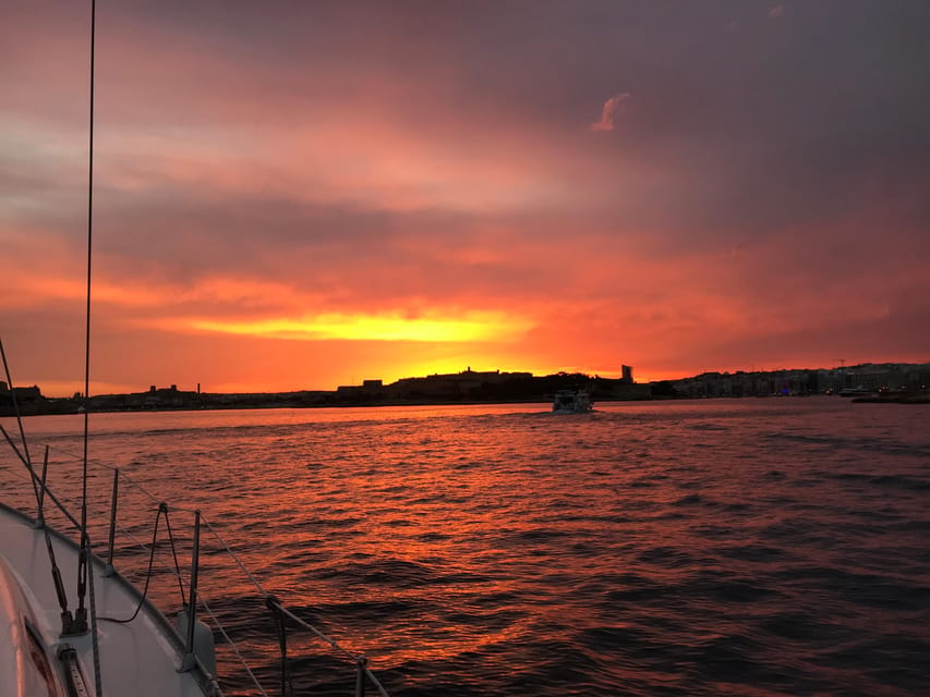 From Valletta: Romantic Sunset Cruise on a Sailing Yacht - Swimming in a quiet bay