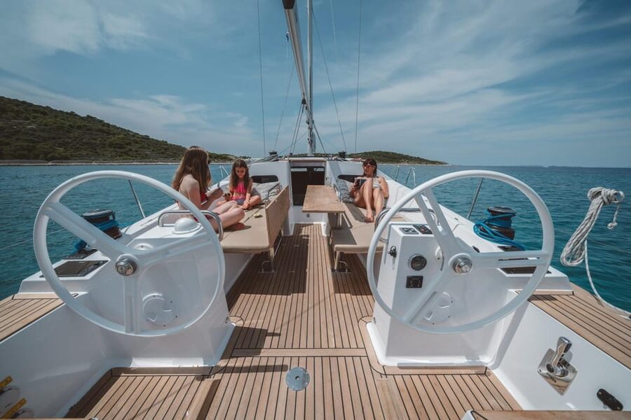 From Valletta: Romantic Sunset Cruise on a Sailing Yacht - Food, drinks, music, and the practical fine print