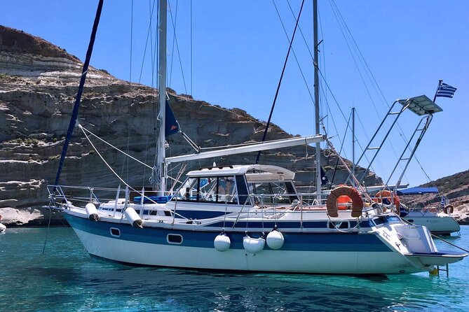 Half-Day Private Romantic Sailing Getaway to Kleftiko - Tsigrado and Firiplaka along the southern coast