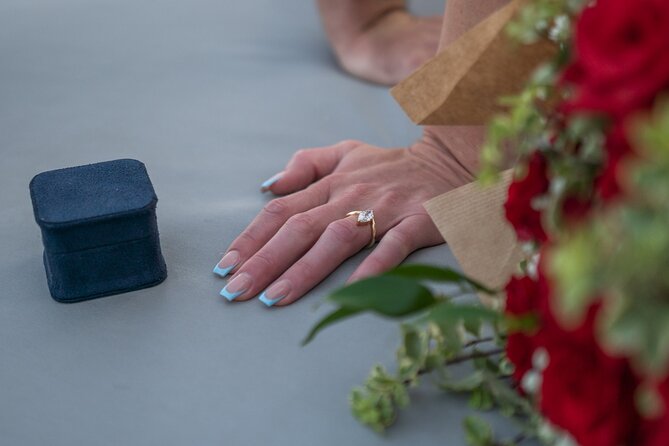 He said yes! Marriage Proposal at Sunset - At a glance