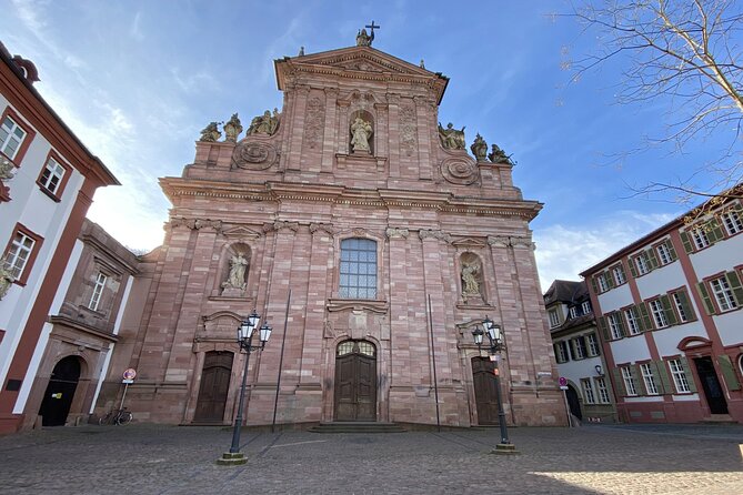 Heidelberg Old Town: Romantic Walking Tour & Game - Hotel Zum Ritter and the Jesuit Church