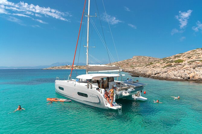 Heraklion: Sunset Luxury Cruise with Sushi and Open Bar - Dia island gives the cruise a real destination