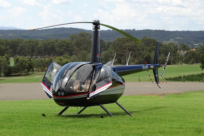 Hunter Valley Romantic Bubbly Breakfast Helicopter Tour from Cessnock - Cafe Enzo and its courtyard setting