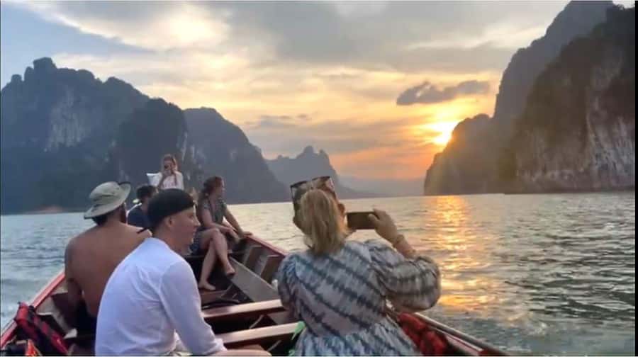 Khao Lak: Cheow Lan Lake Romantic Sunset Cruise with Drinks - Key things to know before booking