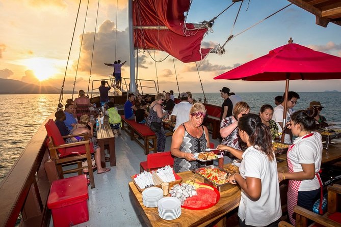 Koh Samui Romantic Sunset Cruise Tour By Red Baron Chinese Sailboat - Key things to know before booking