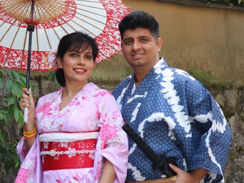 Kyoto Kimono Rental mimosa |Kimono/Yukata Rental Couple Plan - How good is the 7,000 yen couple price?