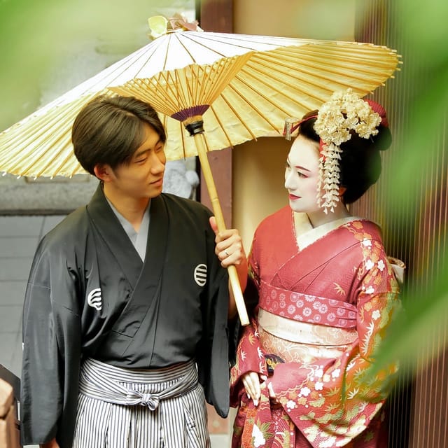 Kyoto kiyomizu Temple : Maiko and Samurai Couple Photoshoot - Who Will Enjoy This Experience Most?