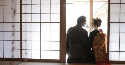 Kyoto kiyomizu Temple : Maiko and Samurai Couple Photoshoot