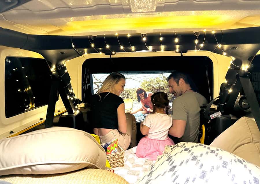 Las Vegas: Couple's Movie Night in the Mountains - Making the proposal personal