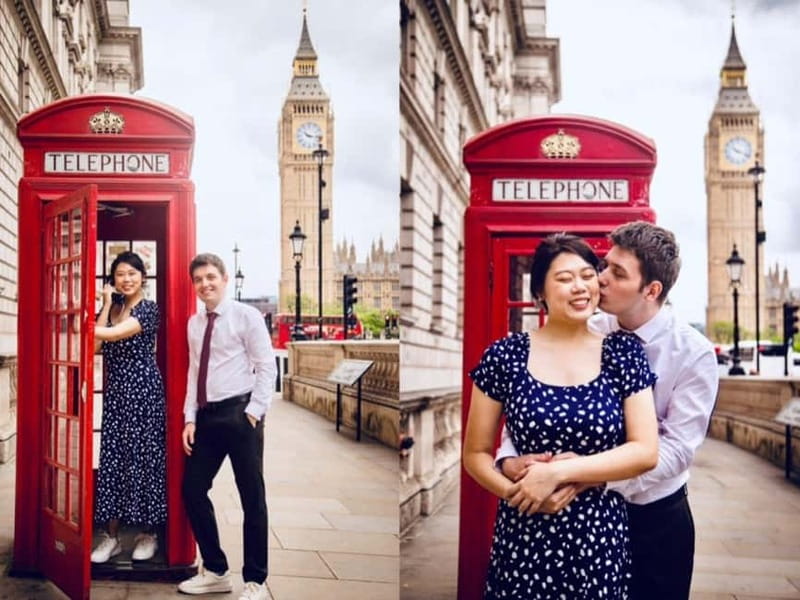 London: Private Couples Photography Session with Landmarks - Key points to know before booking