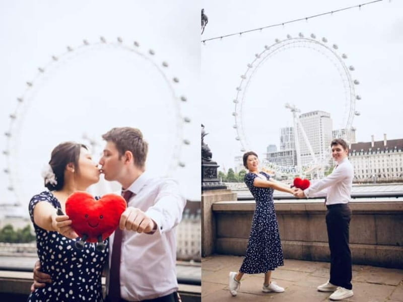 London: Private Couples Photography Session with Landmarks - What this London photo session is really like