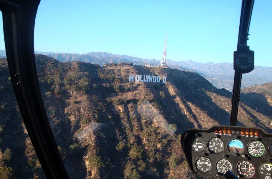 Los Angeles Helicopter Tour & Malibu Mountaintop Landing - The Malibu coastline and its shoreline mansions