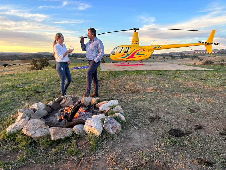 Lyndoch: Barossa Valley Helicopter Flight & Romantic Picnic - The first helicopter flight over the Barossa