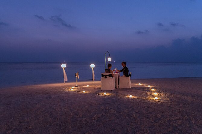 Maafushi: Romantic Beach Dinner - Choosing between four dinner menus