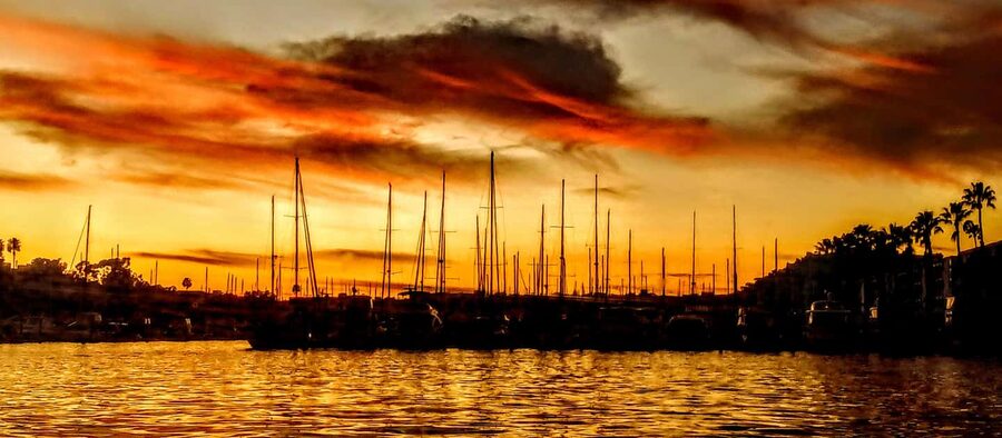 Marina Del Rey: Romantic Cruise, Dinner Charcuterie or Sushi - The marina route: yachts, homes, and calm water